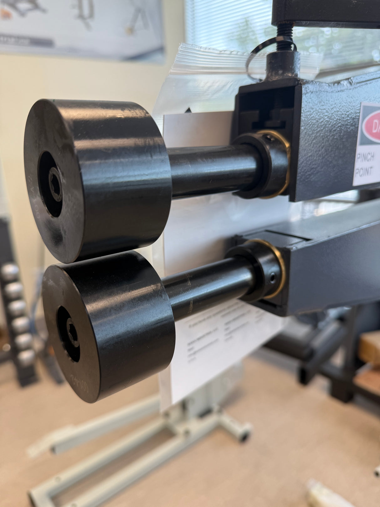 173806-517 Flatten /Hemming Steel Dies for RM-24/RM-36 Bead roller