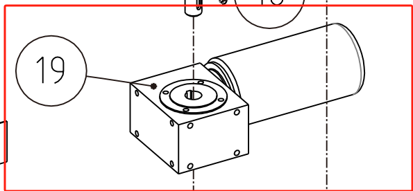 Rotary Motor and gearbox for WP-500 Welding Positioner