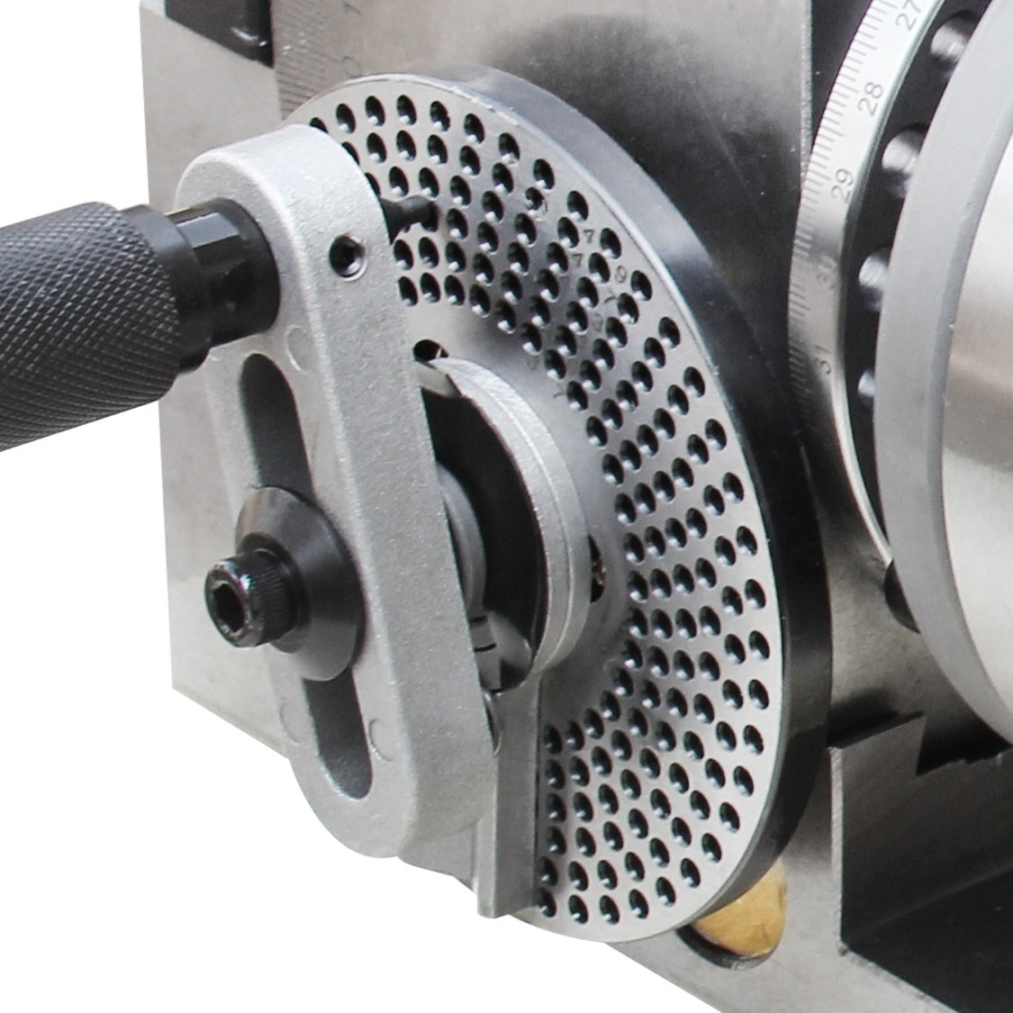 KAKA INDUSTRIAL Semi-Universal Dividing Head Sets BS-1 Dividing Head Set 6",with 6" Chuck, Tailstock, Dividing Plates, 3-jaw Chuck Semi Universal Milling Set