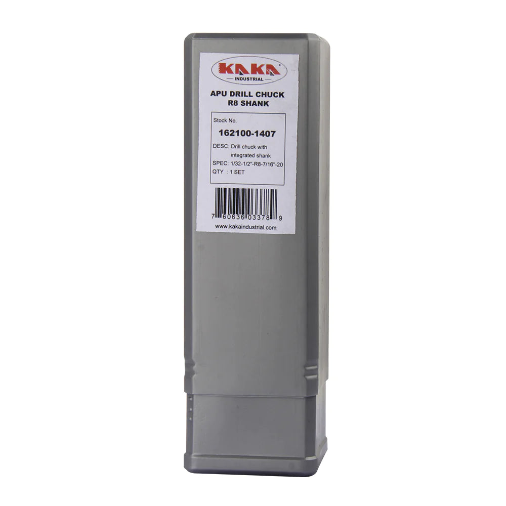 Kaka Indsutrial Drill Chuck With Integrated Shank, APU R8 Shank