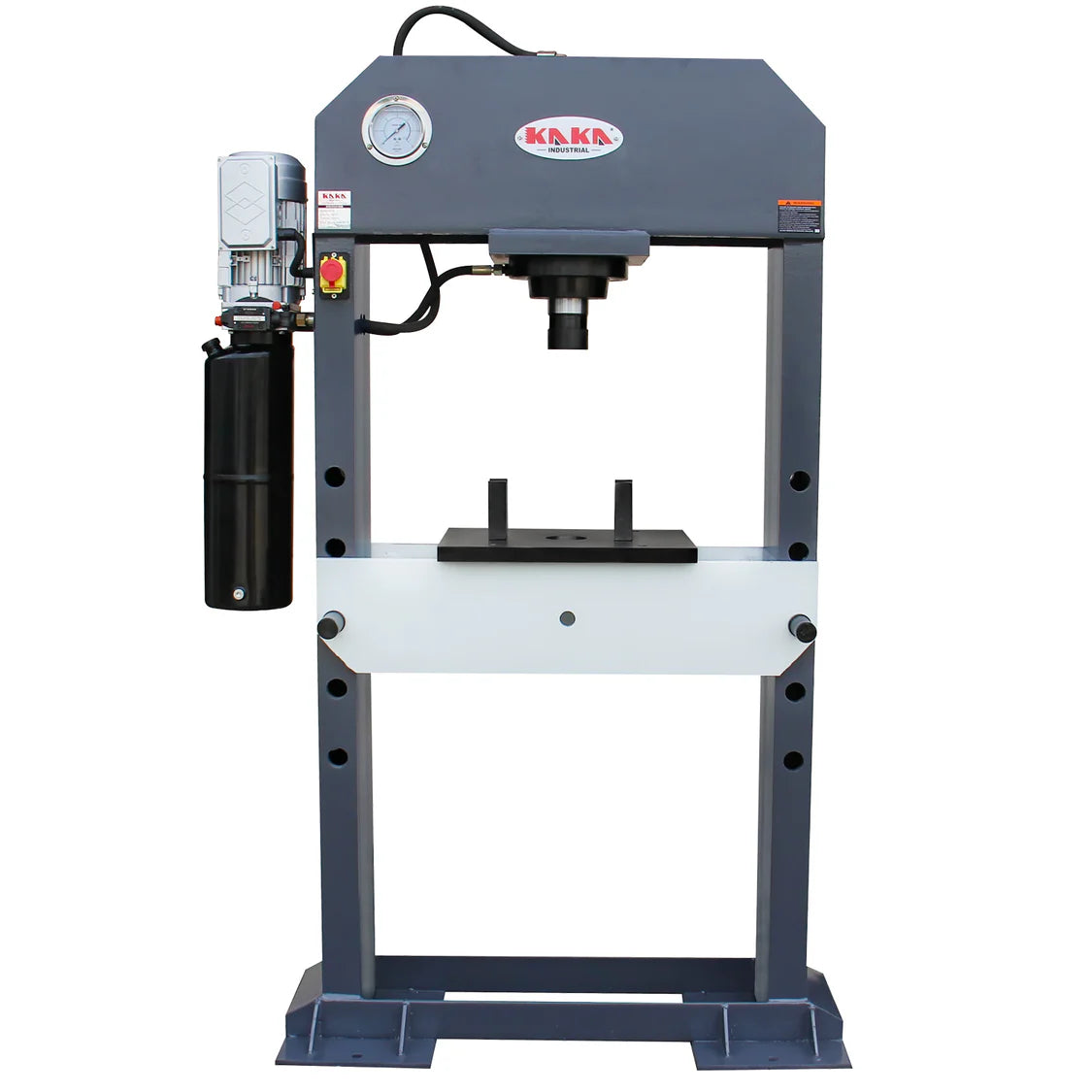 (PRE-ORDER ) KAKA INDUSTRIAL HP-50 Electric Hydraulic Press, 50 ton H-Frame Shop Press with Gear pump( 220V-60HZ-1PH)