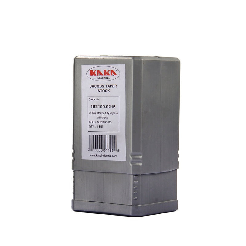 Kaka Indsutrial Heavy Duty Keyless Drill Chuck, Jacobs Taper Stock