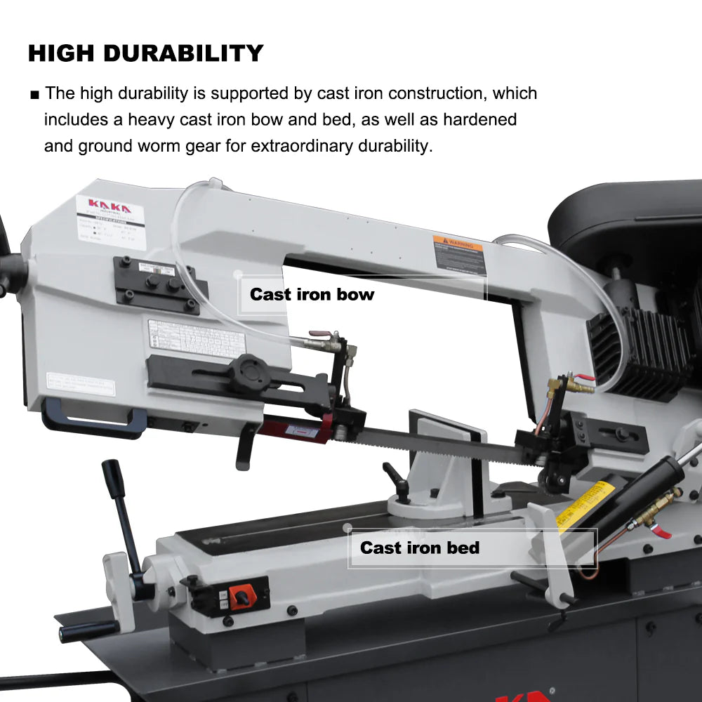 BS-912B 9" METAL CUTTING BAND SAW .115V&230V/60HZ/1PH