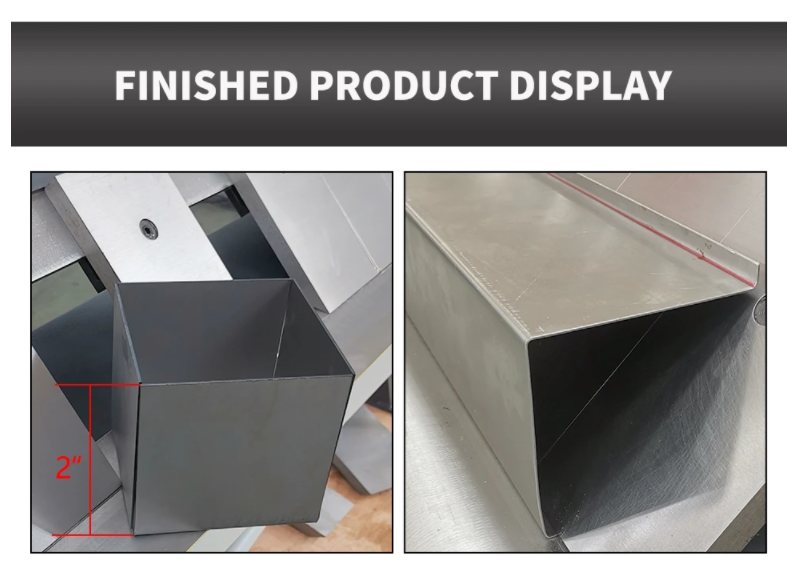 Kaka Industrial W-4816Z 48" 16 Gauge Pan and Box Brake + A type stand