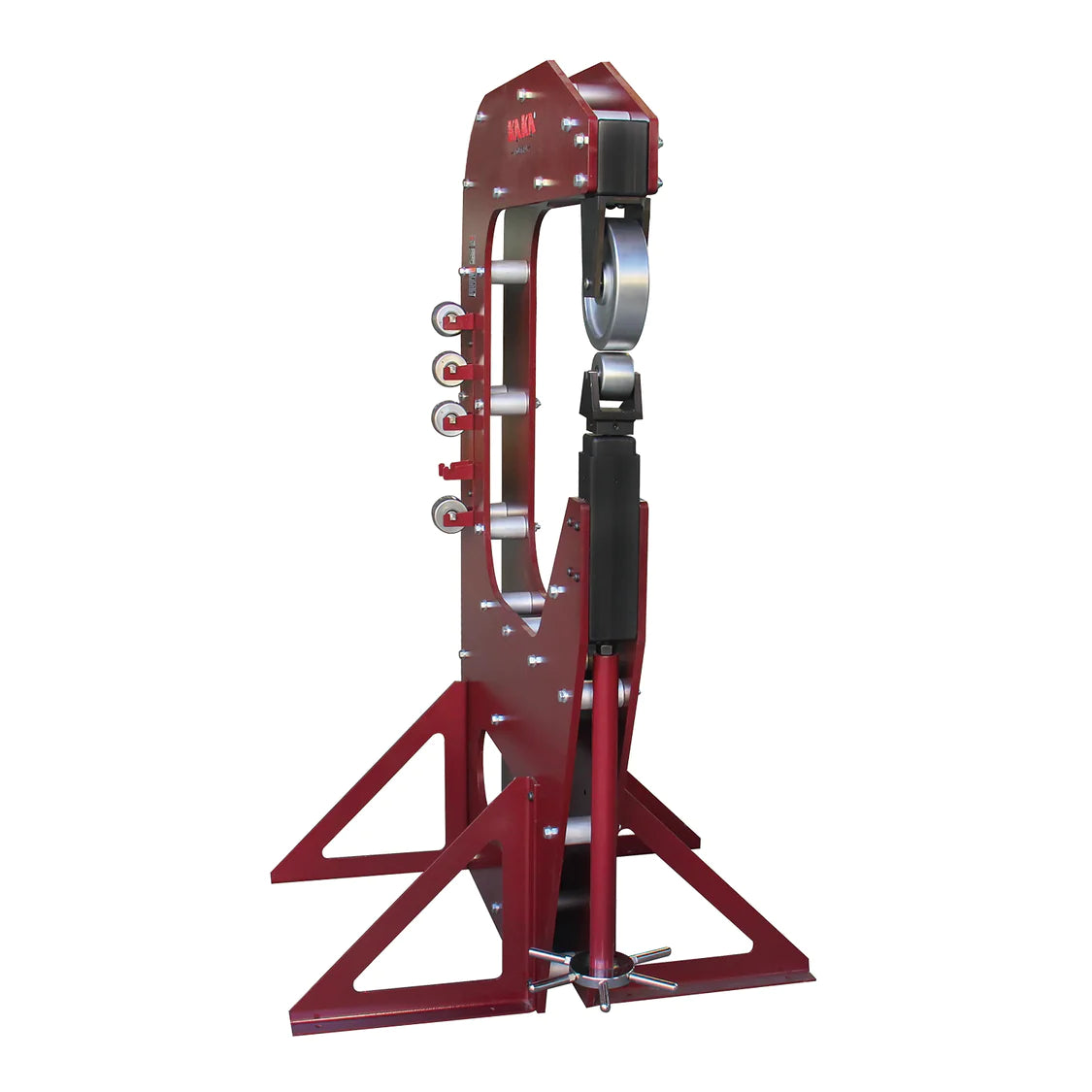 KaKa Industrial F2.0x760 English Wheel, 14 gauge Mild Steel Plate, 30" Throat Depth