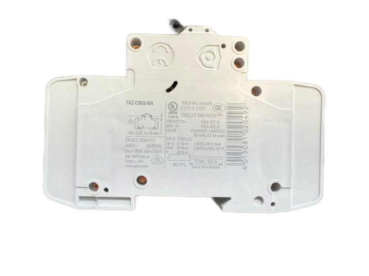 Eaton Electrical FAZ-C30/2-NA Circuit Breaker