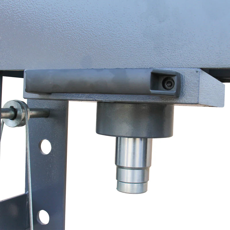 KAKA INDUSTRIAL HP-50P Air/Hand Operated H-Frame Press,Air/Hydraulic Shop Press,50 ton Frame Capacity, 7 in Stroke