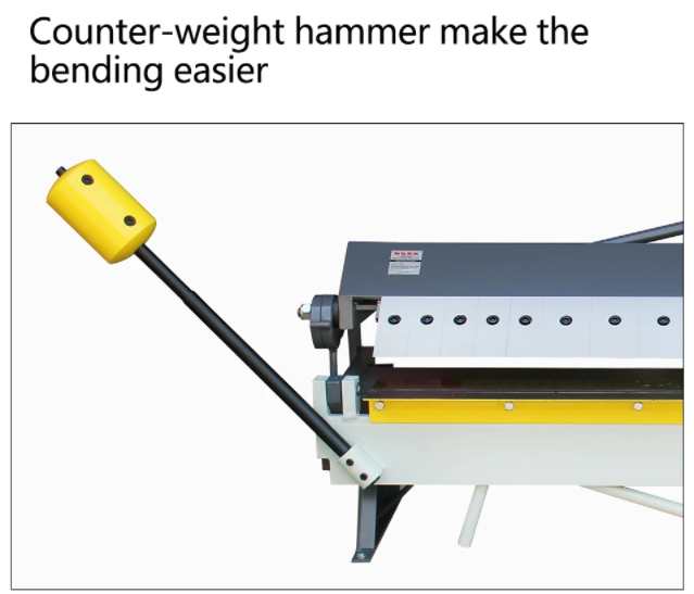 Kaka Industrial W-4816Z 48" 16 Gauge Pan and Box Brake + A type stand