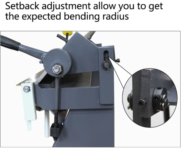 Kaka Industrial W-4816Z 48" 16 Gauge Pan and Box Brake + A type stand