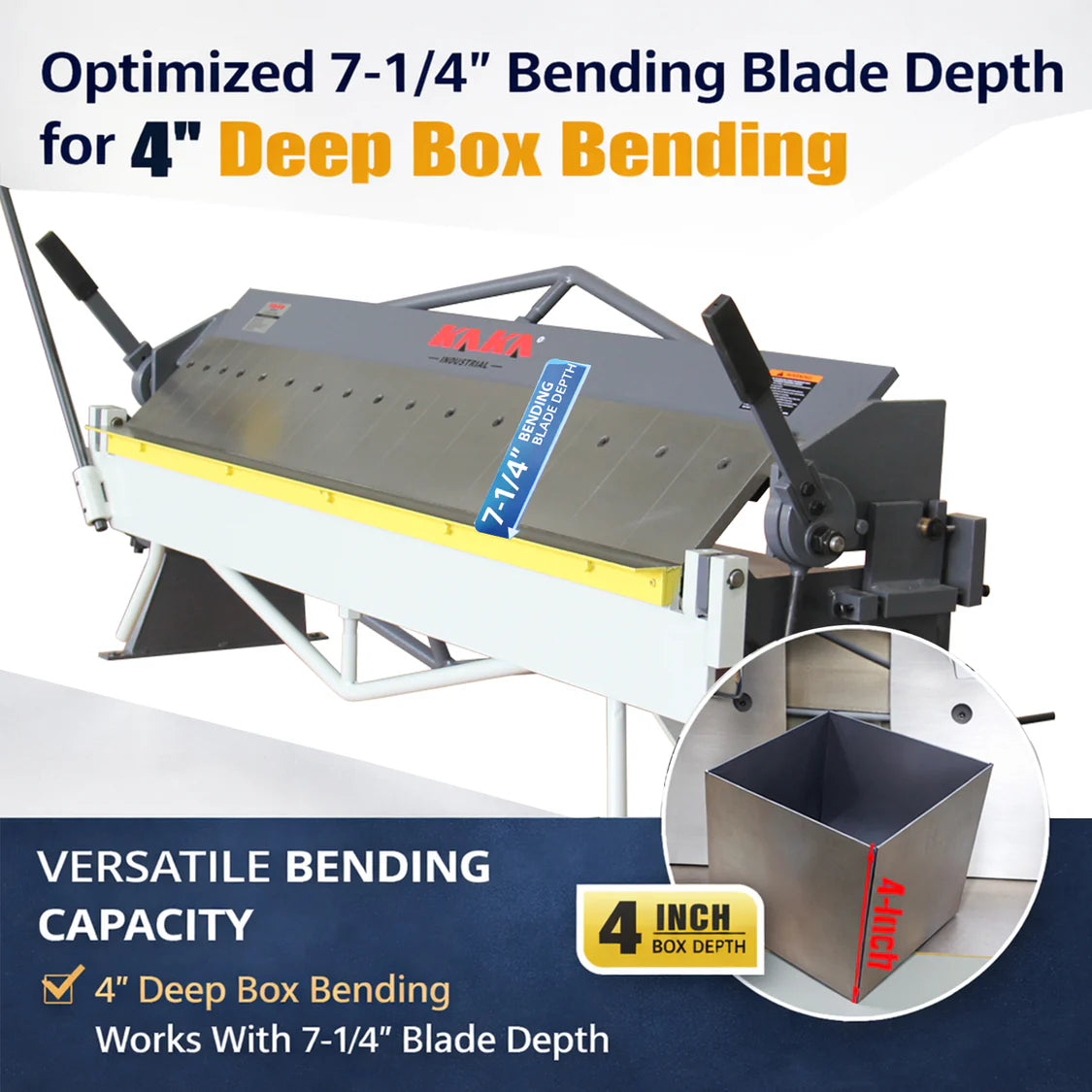 BP-1650 50" 16 Gauge Pan and Box Brake