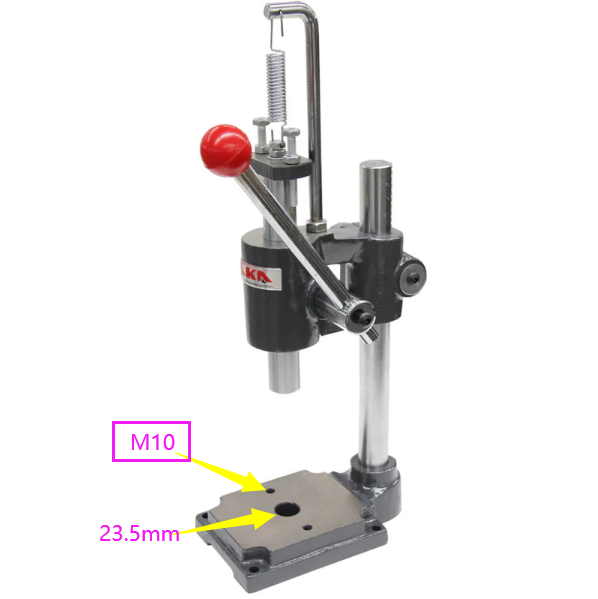 Presse à tonnelle AP-1S 1 tonne, ajustez les outils de bijoux de hauteur de presse