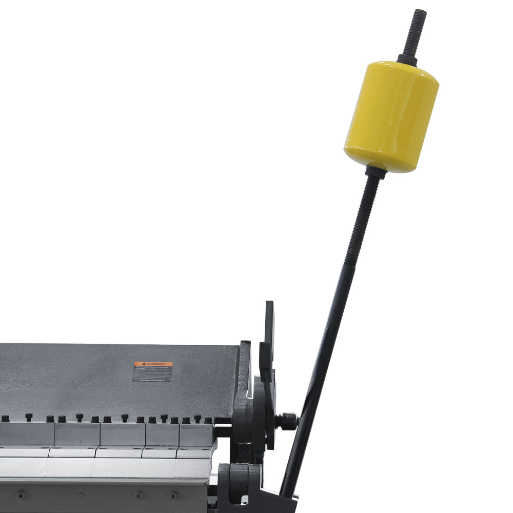 KAKA Industrial W-8012A Heavy-Duty Pan and Box Brake, 12-Gauge Mild Steel, High Versatility and Durability Sheet Metal Box Pan Brake