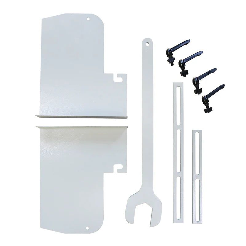 Kaka Industrial M60, 60 Ton multi-function Metal Ironworker Punch Shear Notcher Brake (220V-60HZ-3 phase)