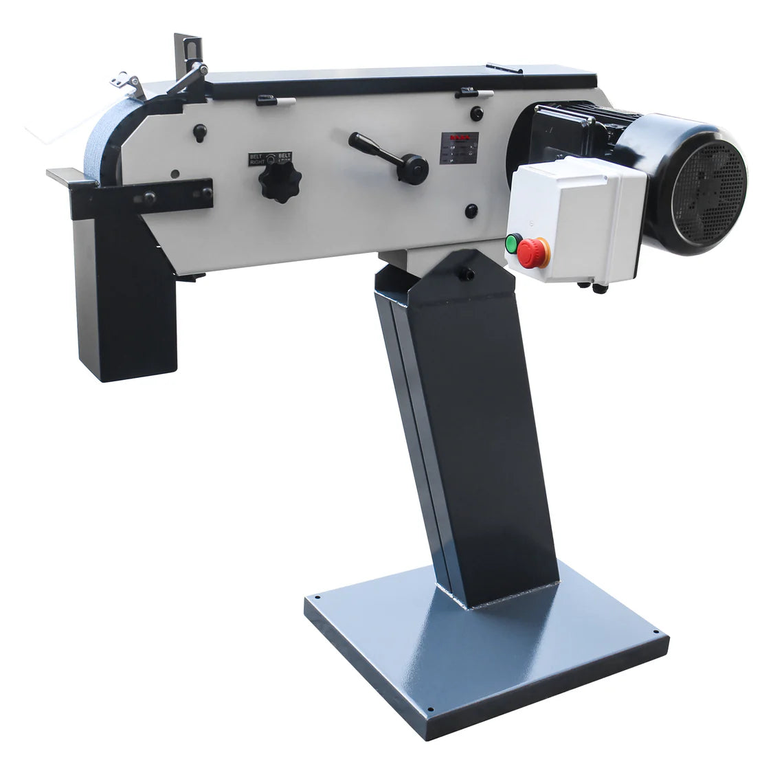 Ponceuse à bande Kaka Industrial BG-3, ponceuse à bande haute vitesse.220V-60HZ-1PH