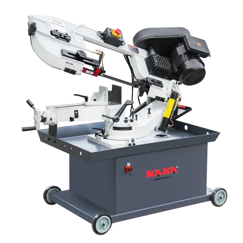 BS-712R 7" Metal Cutting Band Saw Machinery (115V&230V/60HZ/1PH,Prewired 115V)