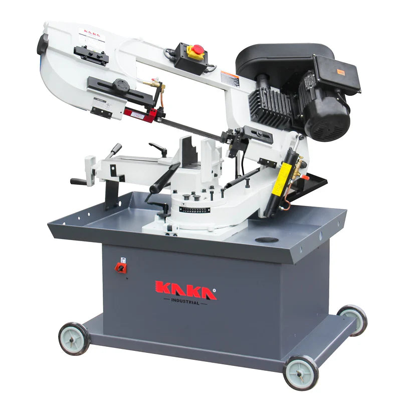 BS-712R 7" Metal Cutting Band Saw Machinery (115V&230V/60HZ/1PH,Prewired 115V)