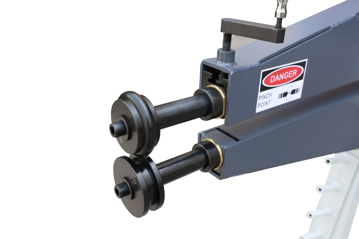 RM-24 Power Bead Roller Machine with 24" Throat Depth X 18 Gauge Capacity