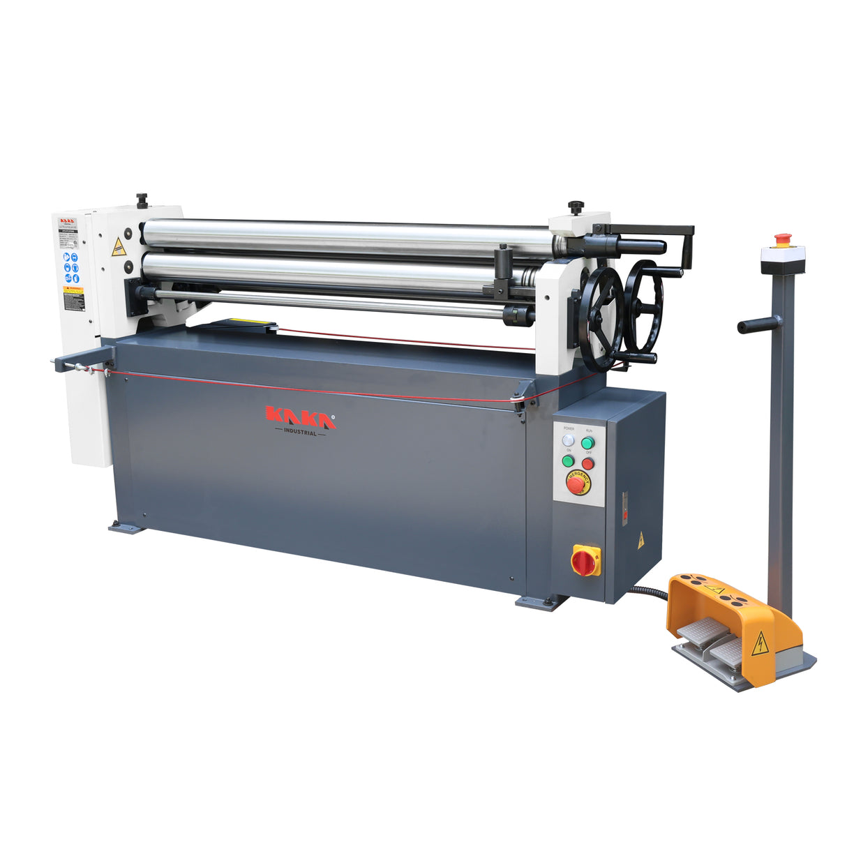 Kaka industrial ESR-5113 51″ x 13 Gauge Electric Slip Roll Machine, Plate Rolling Machine.230V-60HZ-1PH