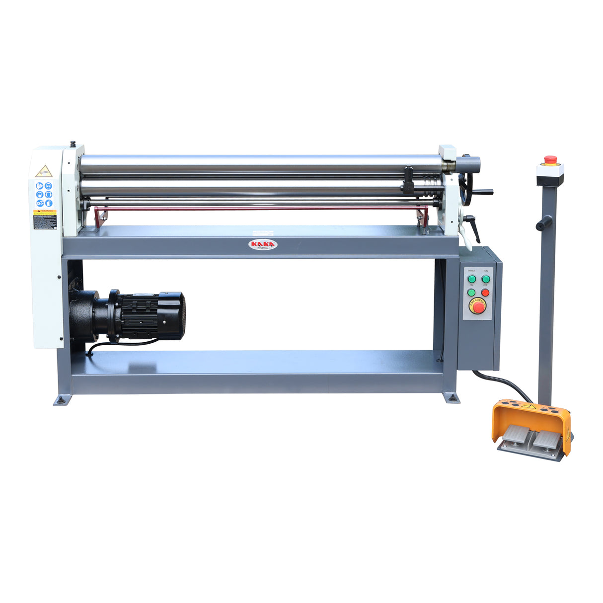 ESR-5116H, 50" x 16 Ga. POWERED SLIP ROLLS with Cone attachment (220V-60HZ-1PH)