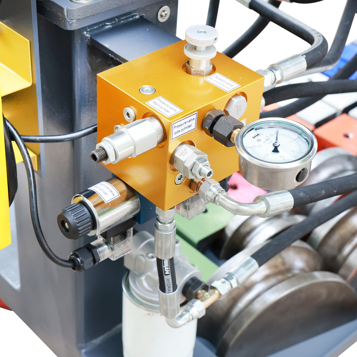 Kaka Industrial EPB-3 Cintreuse de tuyau d'échappement hydraulique, Swager et extenseur à usage intensif