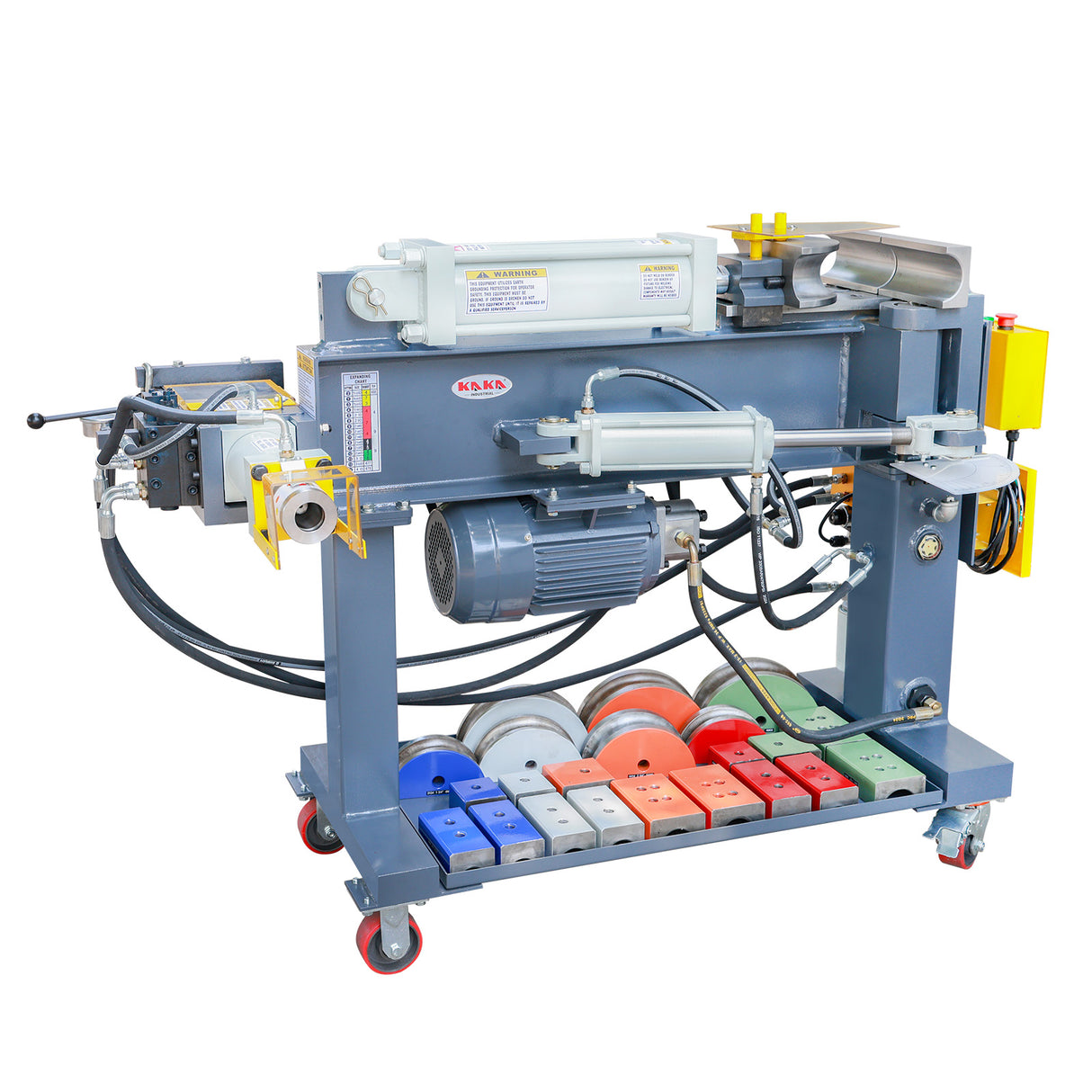 Kaka Industrial EPB-3 Cintreuse de tuyau d'échappement hydraulique, Swager et extenseur à usage intensif