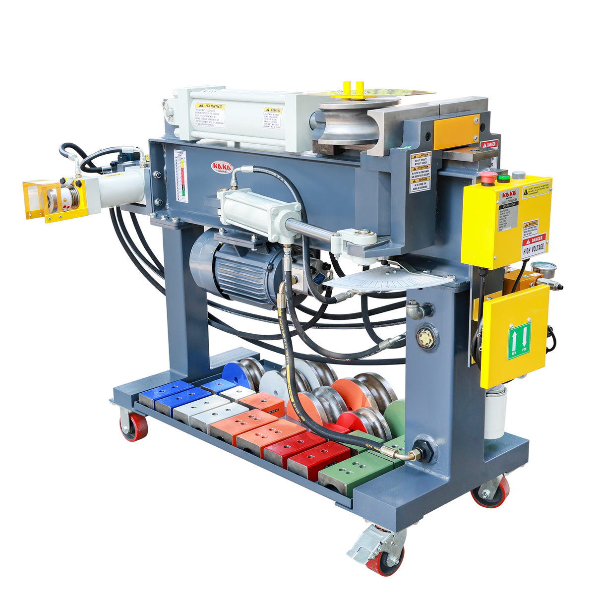 Kaka Industrial EPB-3 Cintreuse de tuyau d'échappement hydraulique, Swager et extenseur à usage intensif