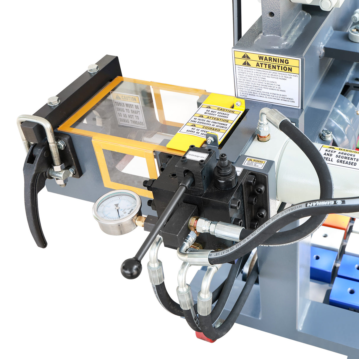 Kaka Industrial EPB-3 Cintreuse de tuyau d'échappement hydraulique, Swager et extenseur à usage intensif