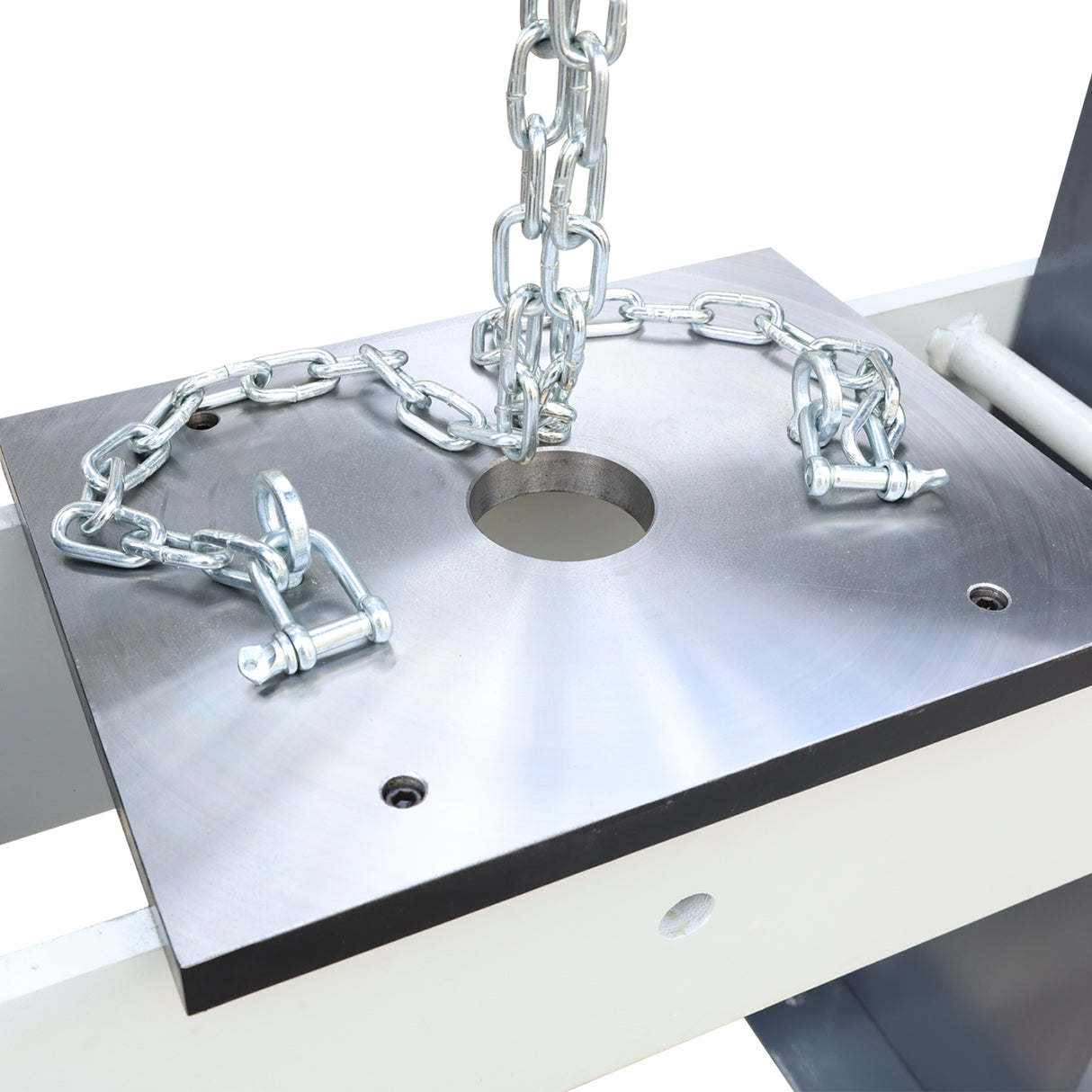 HP-50F Electric Hydraulic Press with Foot Pedal control, 50 ton H-Frame Shop Press with Gear pump( 220V-60HZ-1PH)