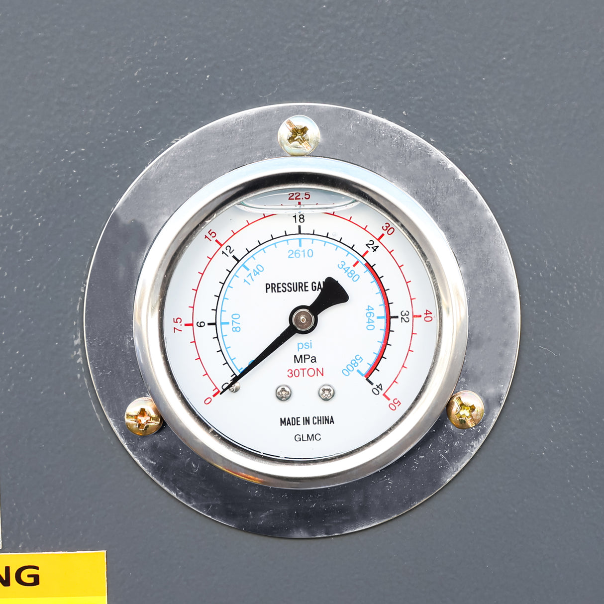 HP-50F Electric Hydraulic Press with Foot Pedal control, 50 ton H-Frame Shop Press with Gear pump( 220V-60HZ-1PH)