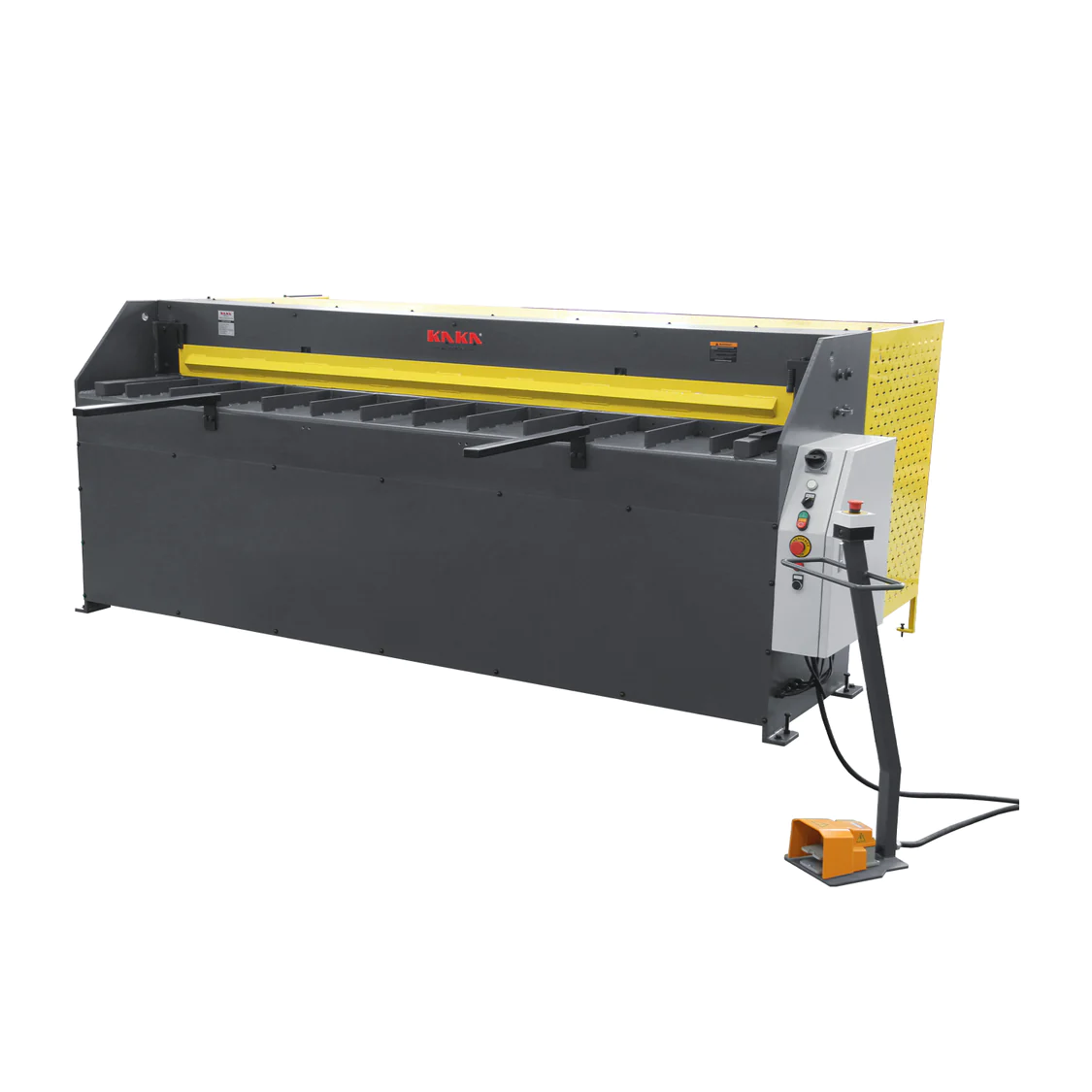 Kaka Industrial HQ01-9816B Hydraulic Guillotine, 98"x16 gauge Mild Steel Cutting Capacity, 220V-60HZ-3PH