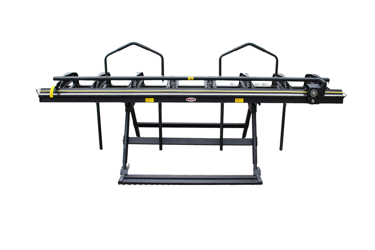 KAKA INDUSTRIAL ALB-126, 10’6” x 24 Ga Siding Brakes - Roofing Sheet Metal Bender with roller knife