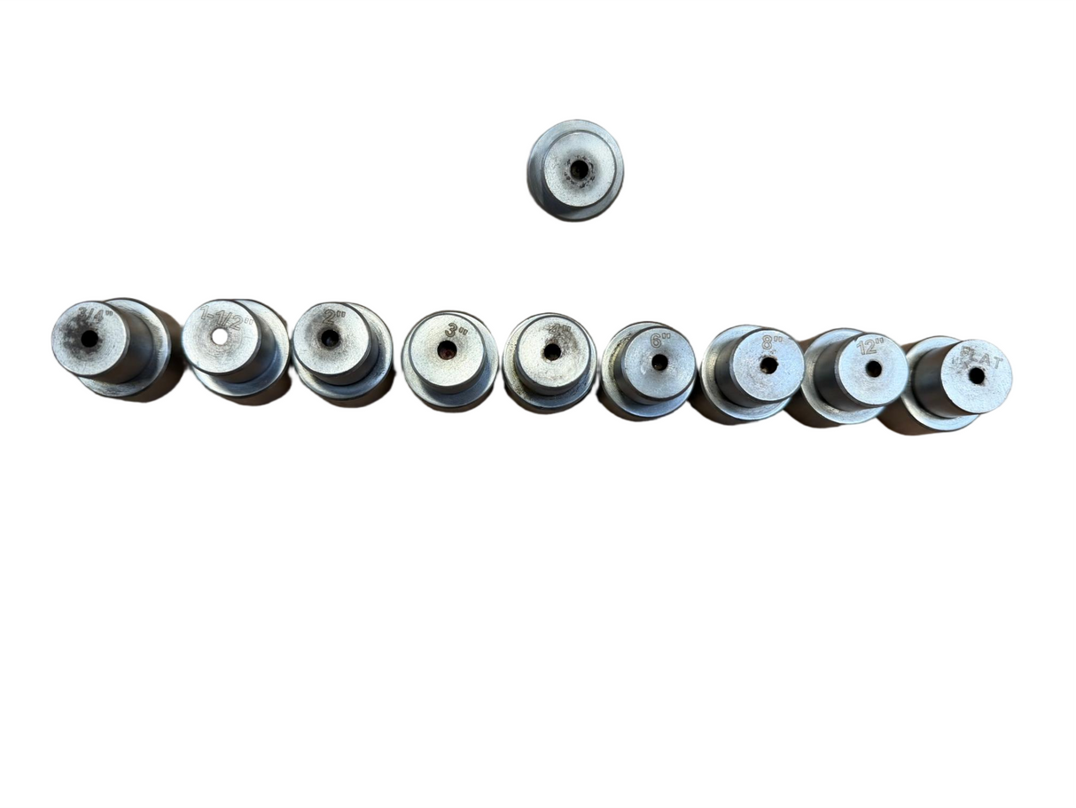 Replacement 10 sets of dies for the PPH-24 Planishing Hammer