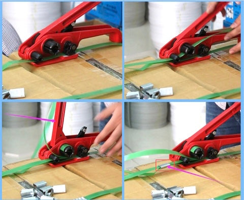 400 Pcs  Steel Banding Clips / Strapping Metal Seals