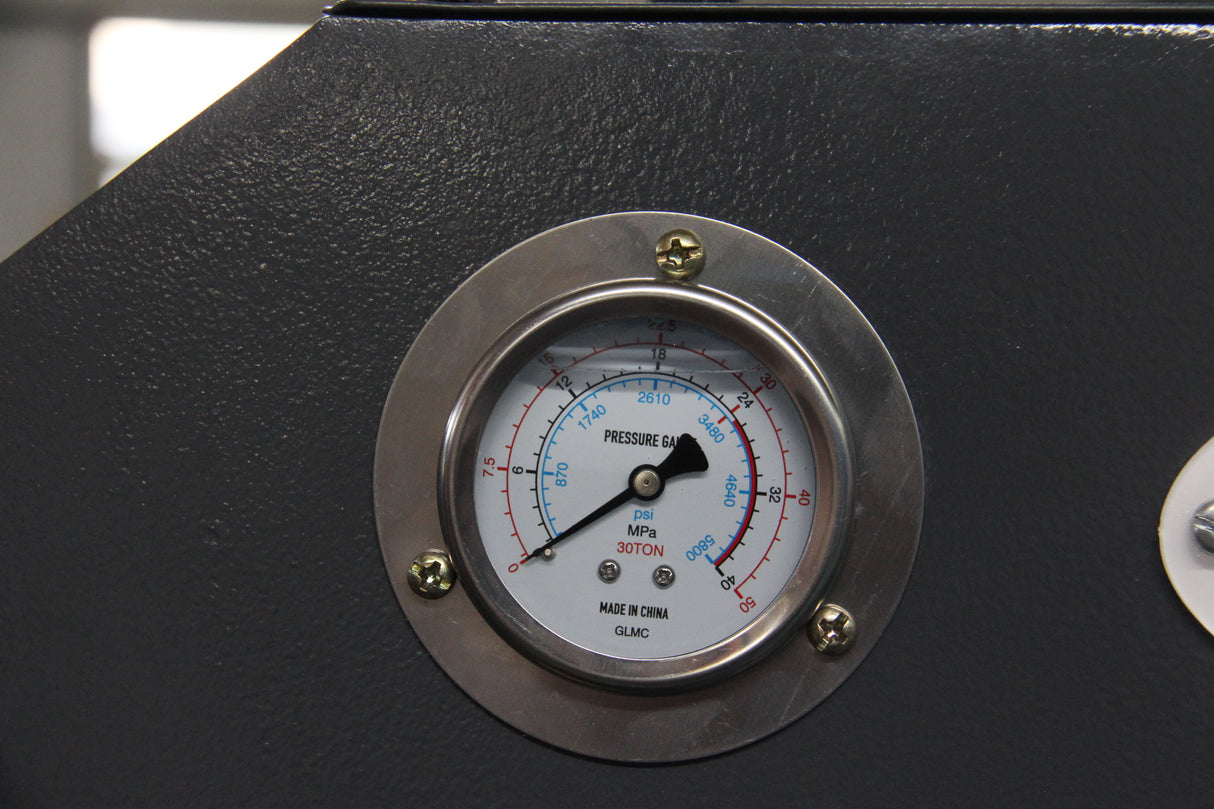 KAKA INDUSTRIAL HP-25 Electric Hydraulic Press,Hydraulic Electric Pump, H-Frame Shop Press with Gear pump,25 ton Frame Capacity,9.8 in Stroke (220V-60HZ-1PH)