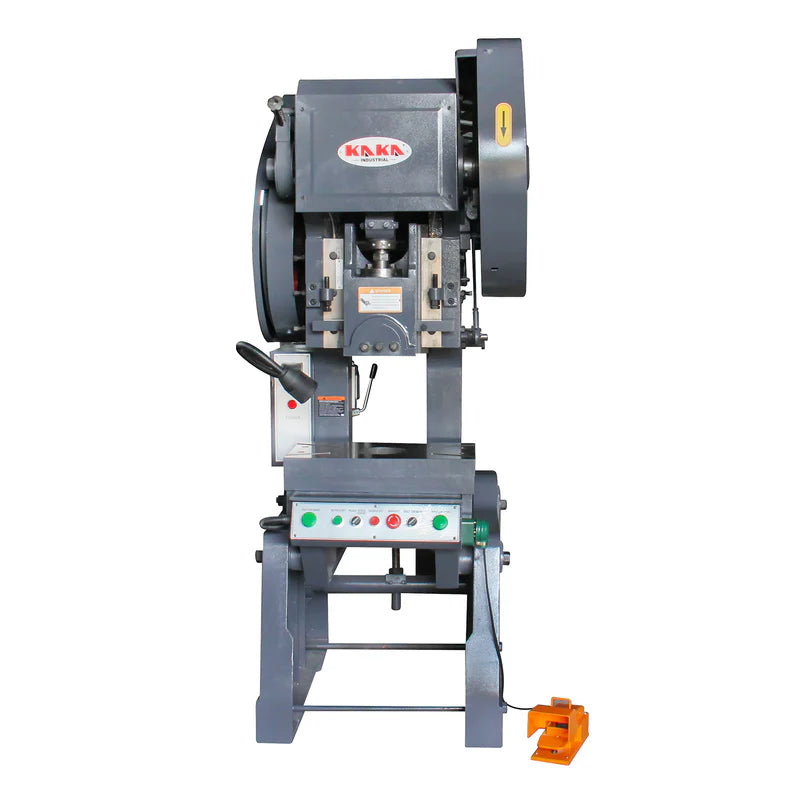 (PRE-ORDER)Kaka industrial JB23-25, 25 Ton Mechanical Power Press Punching Manual Sheet Metal Punch Press Machine 220V-60HZ-3 PH