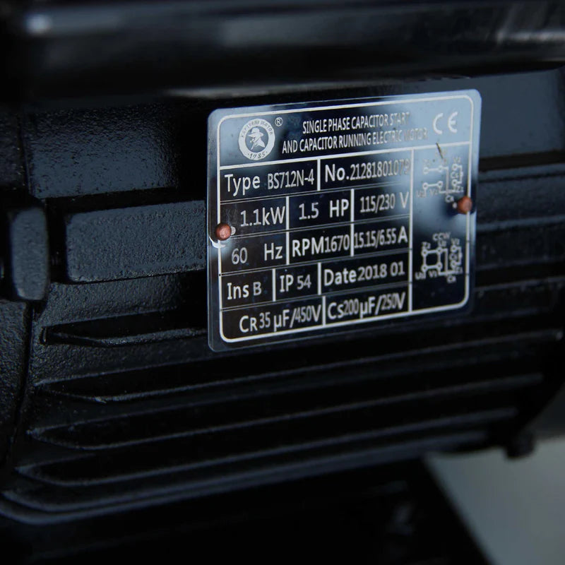 Part#189 Replacement Motor for BS-712N/BS-712R (115V/230V Single Phase)