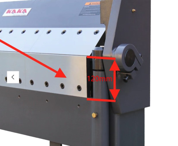 KAKA Industrial PBB-4014A 40-Inch Pan and Box Brake With Foot Clamp, Sheet Metal Folding Machine