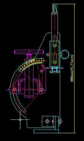 PN-1/2 A Aluminum Frame Pipe and Tube Notcher