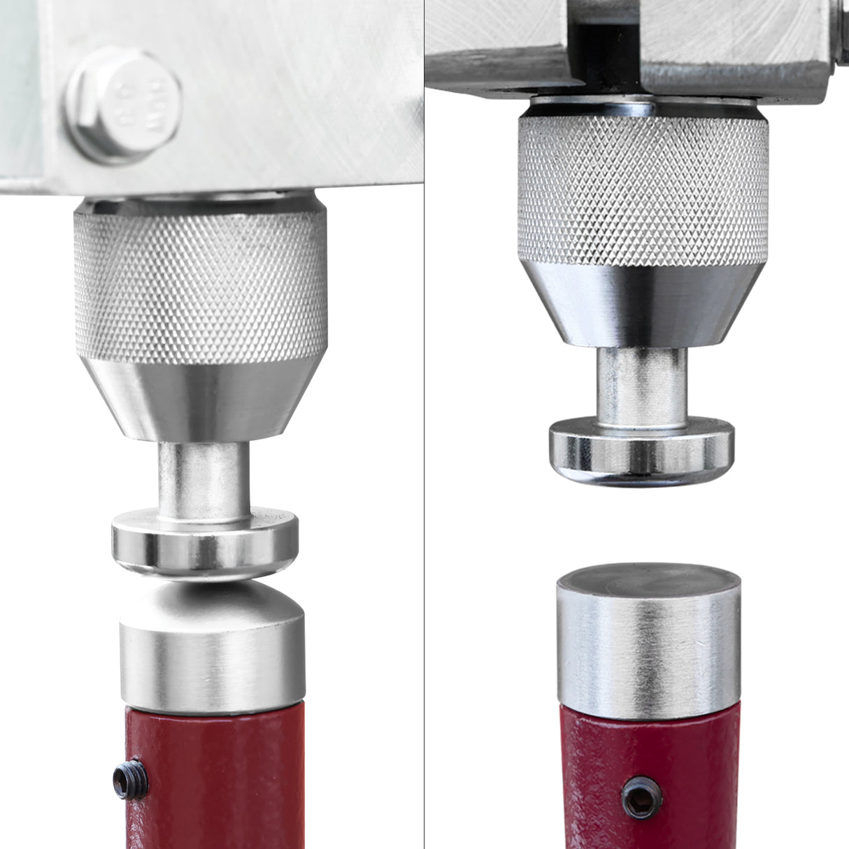 Kaka Industrial PPH24 Planishing Hammer ,24"Throat depth Air Operated Benchtop Hammer with 9 Anvils