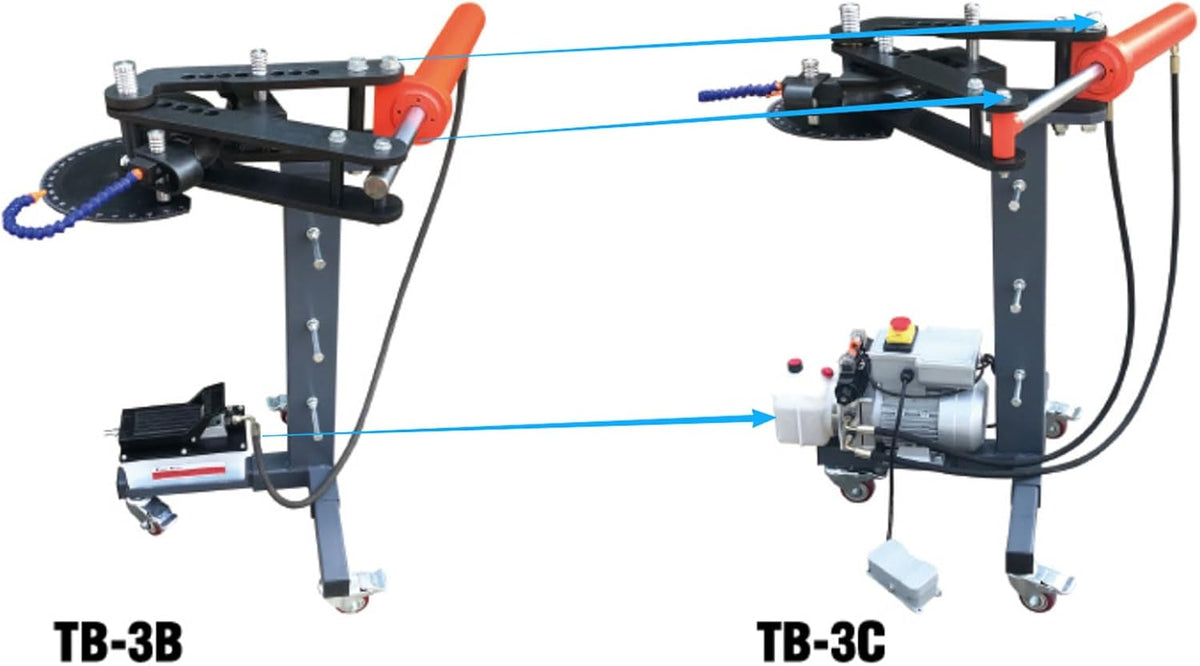 Tubing Bender Electro-Hydraulic Conversion Kit for TB-3B