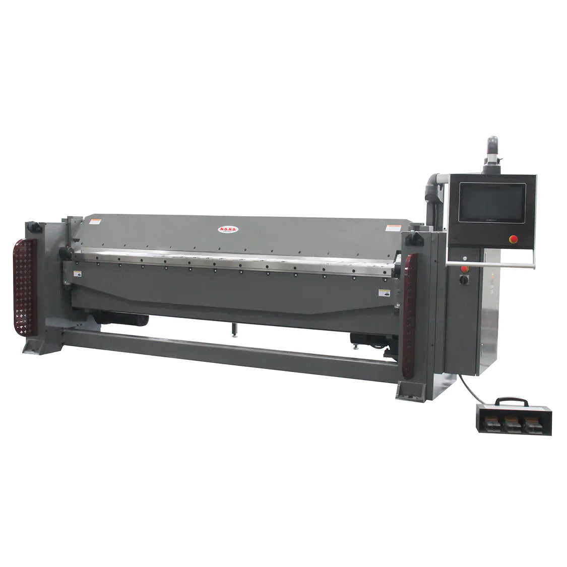 KAKA INDUSTRIAL TFM3100x2E, CNC Roof Panel Bending Machine, 10'X 14GA Sheet Trim Folder