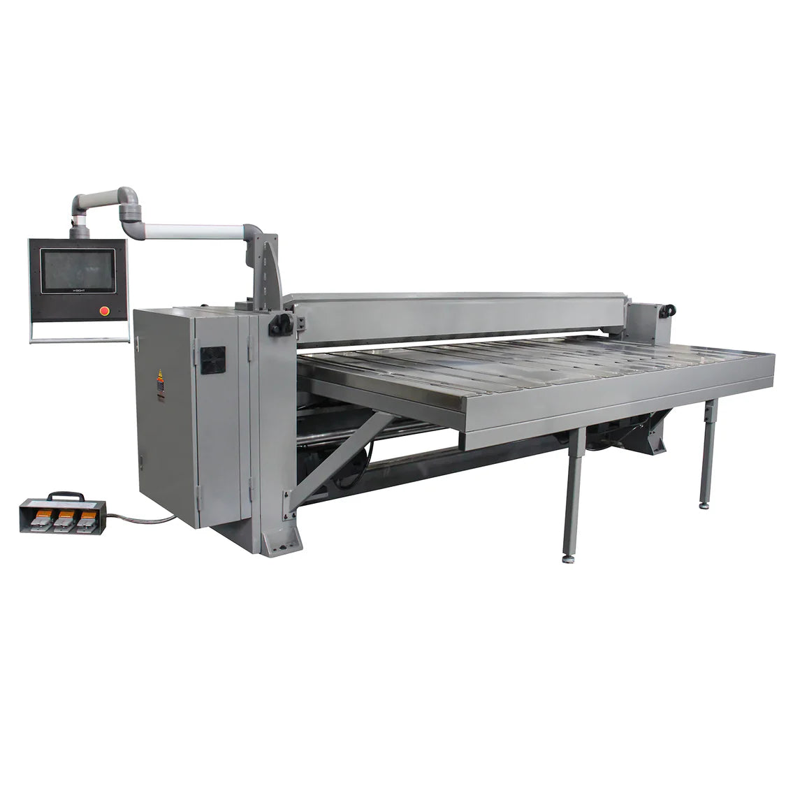 KAKA INDUSTRIAL TFM3100x2E, CNC Roof Panel Bending Machine, 10'X 14GA Sheet Trim Folder