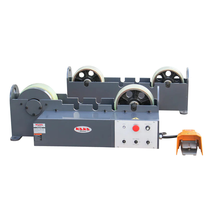 Kak Industrial TRS-2200 Motorised Welding Turning Roller, 4850lb Loading Capacity (220V-60HZ-1PH)