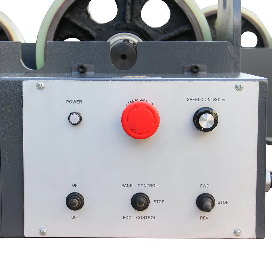 Kak Industrial TRS-2200 Motorised Welding Turning Roller, 4850lb Loading Capacity (220V-60HZ-1PH)