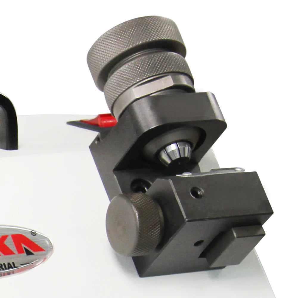 Kaka Industrial TX-X3 Drill Bits 4-14 mm Sharpener and Grinder, 6 Collects End Mill Re-Sharpener,Portable Grinding Sharpening Machine, CNC Router Bit Sharpener with Adjustable Angle (110V-60HZ-1PH)