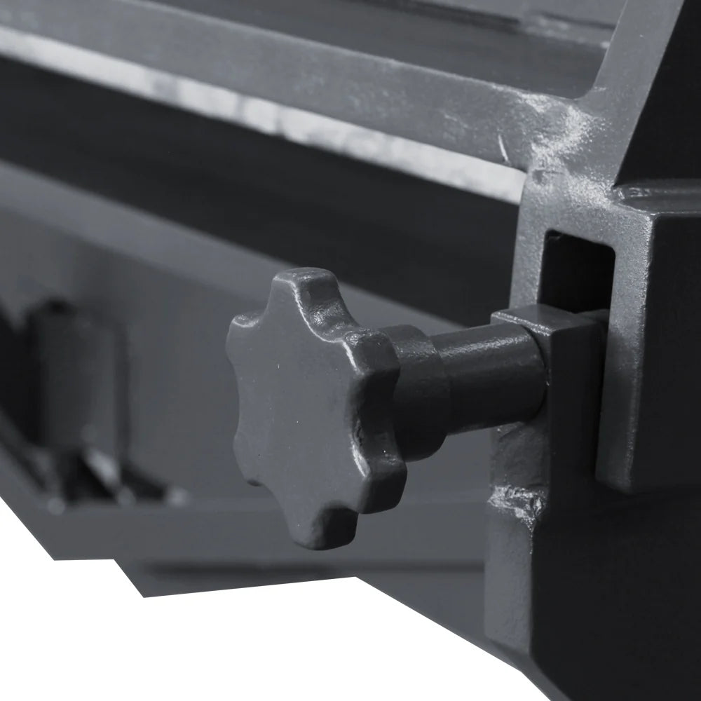 Kaka Industrial W-10012A , 100" X 12 Gauge Mild Steel Heavy-Duty Pan and Box Brake