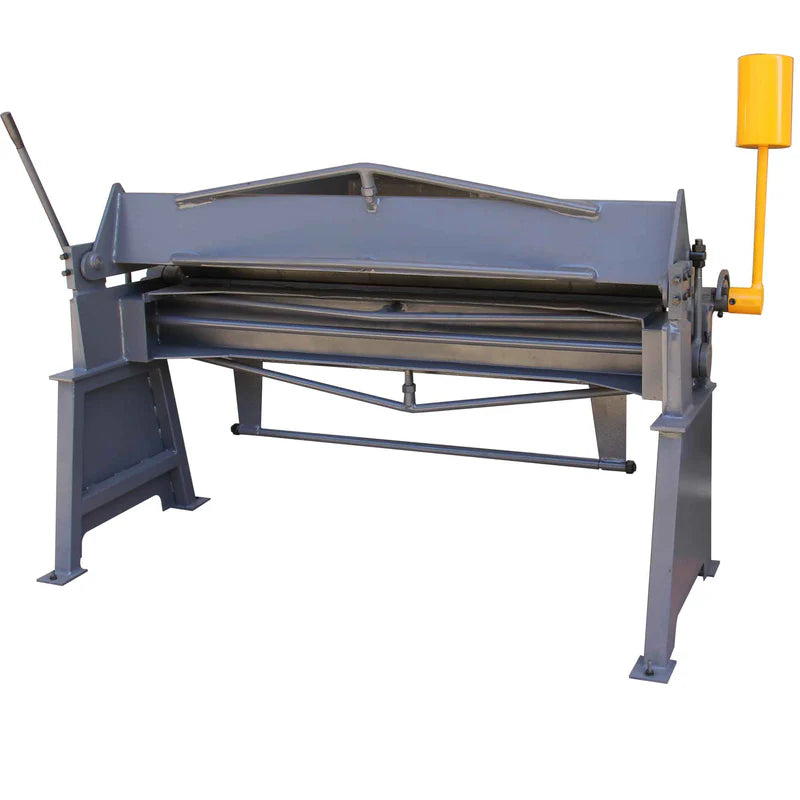 KAKA Industrial W-6018H 60-Inch Heavy-Duty Pan and Box Brake, 18-Gauge Mild Steel, High Versatility and Durability Sheet Metal Box Pan Brake