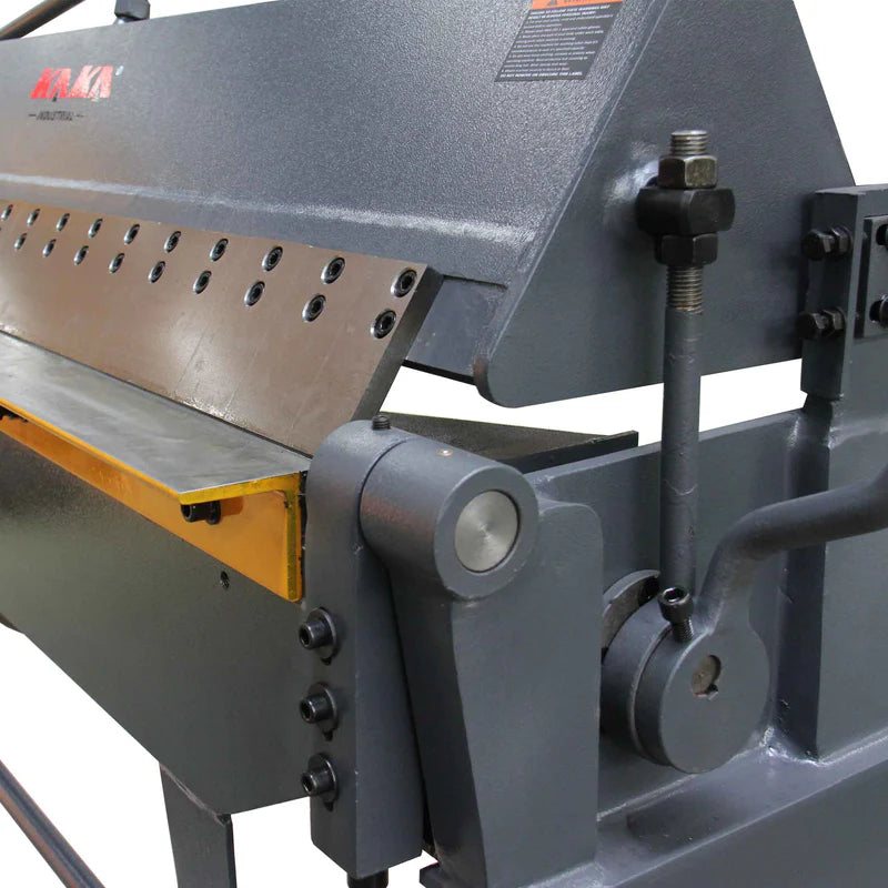 KAKA Industrial W-6018H 60-Inch Heavy-Duty Pan and Box Brake, 18-Gauge Mild Steel, High Versatility and Durability Sheet Metal Box Pan Brake