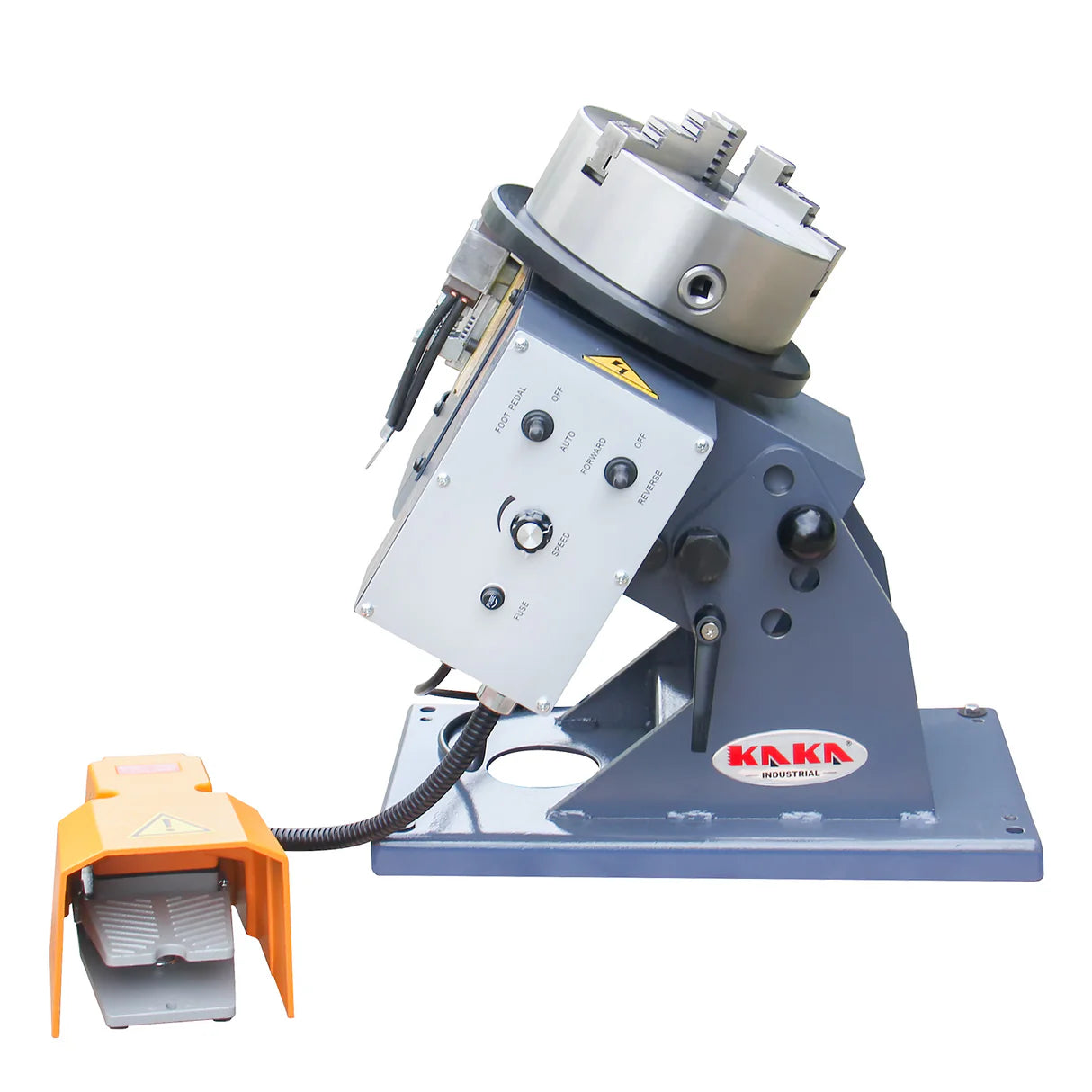 Kaka Industrial WP-110T Thru Hole Welding Positioner Rotating table for Tube Welding