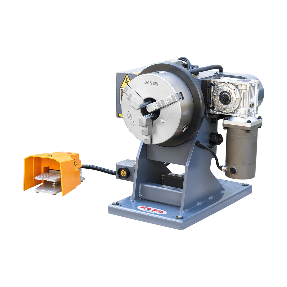 WP-110TB (with digital display) Thru Hole Welding Positioner Rotating table for Tube Welding (110V-60HZ-1PH)